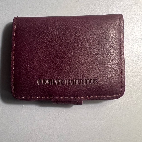 Portland Leather Goods Mini Bifold Wallet - Picture 2 of 3